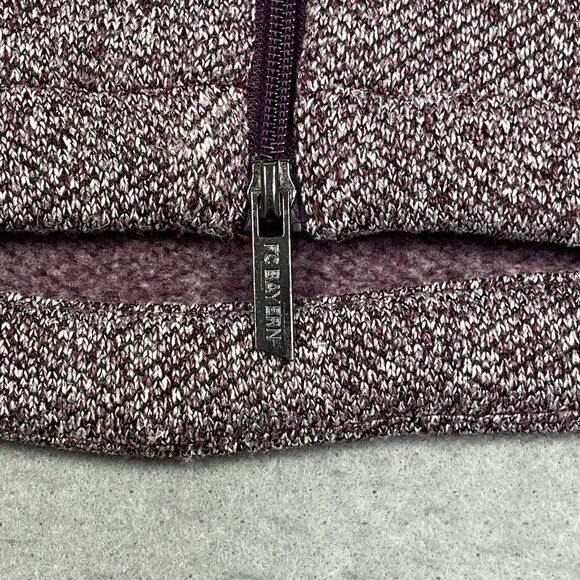 Bayern Munich Jacket Womens XS Burgundy Hooded Hybrid Pullover Soccer Fan Gear - Picture 3 of 14